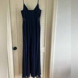 NWOT, Bari Jay Navy Bridesmaid Dress